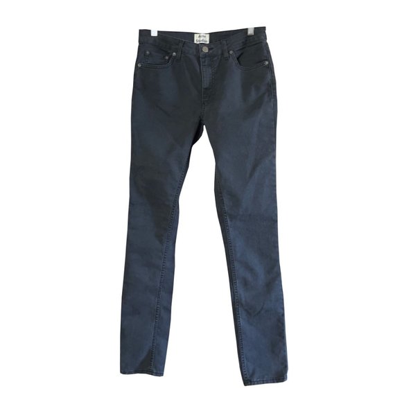 Grey Skinny Acne Studio Jeans with Brushed Denim - Picture 3 of 5
